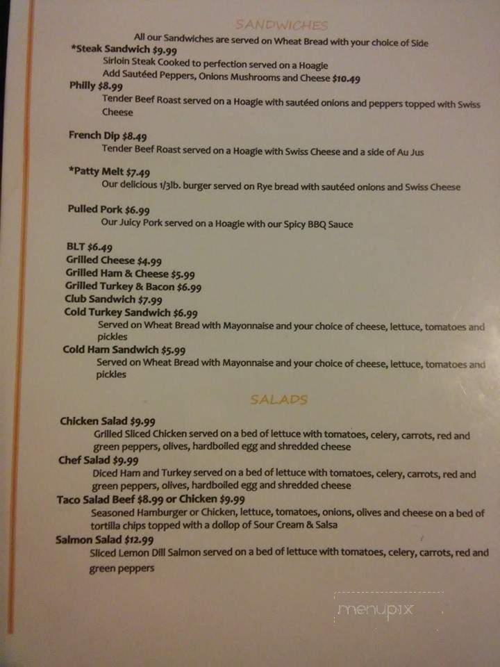 Chill n Grill - Toronto, ON menu_pic