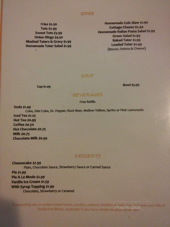 Chill n Grill - Toronto, ON menu_pic