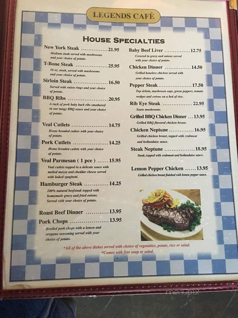 Legends Pizza & Family Restaurant - Edson, AB
