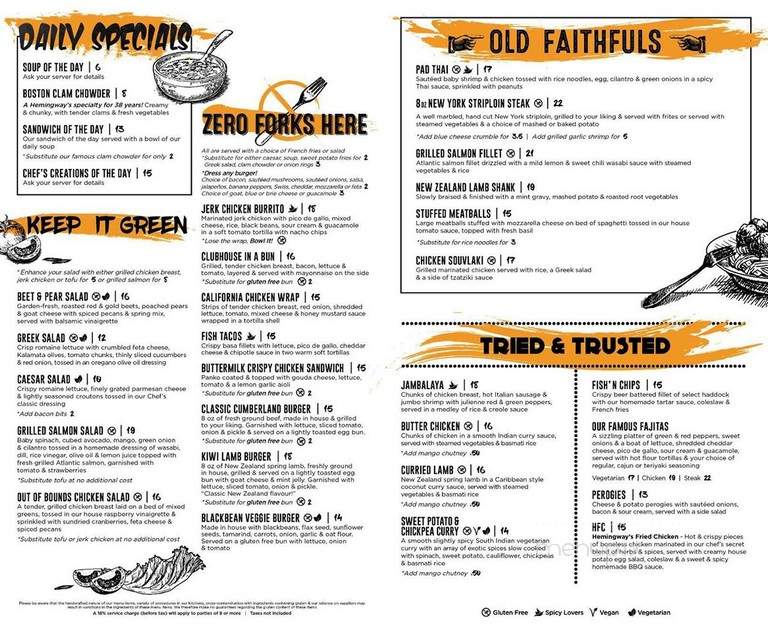 Hemingway's Restaurant and Bar - Toronto, ON