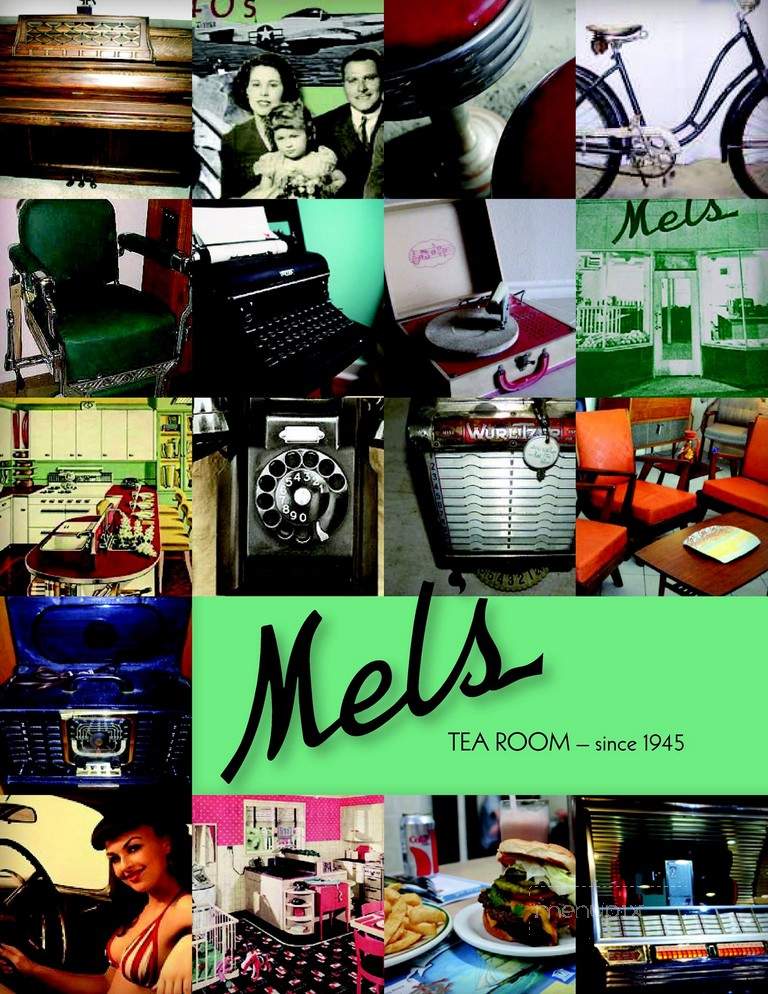 Mel's Tea Room - Sackville, NB menu_pic