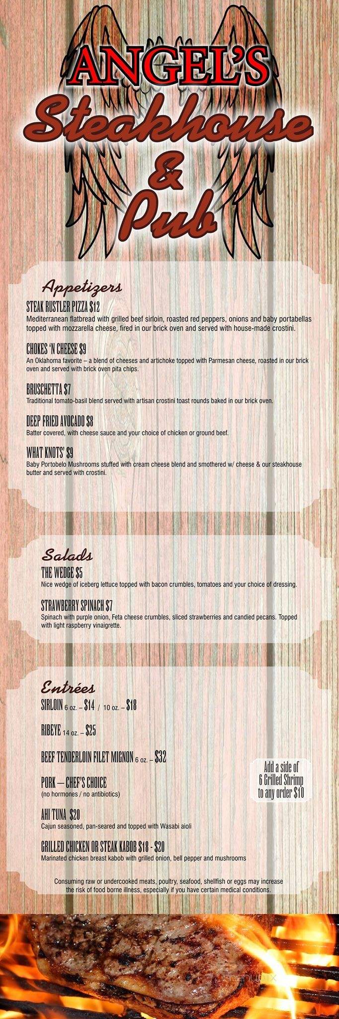 Angel's Diner - London, ON menu_pic