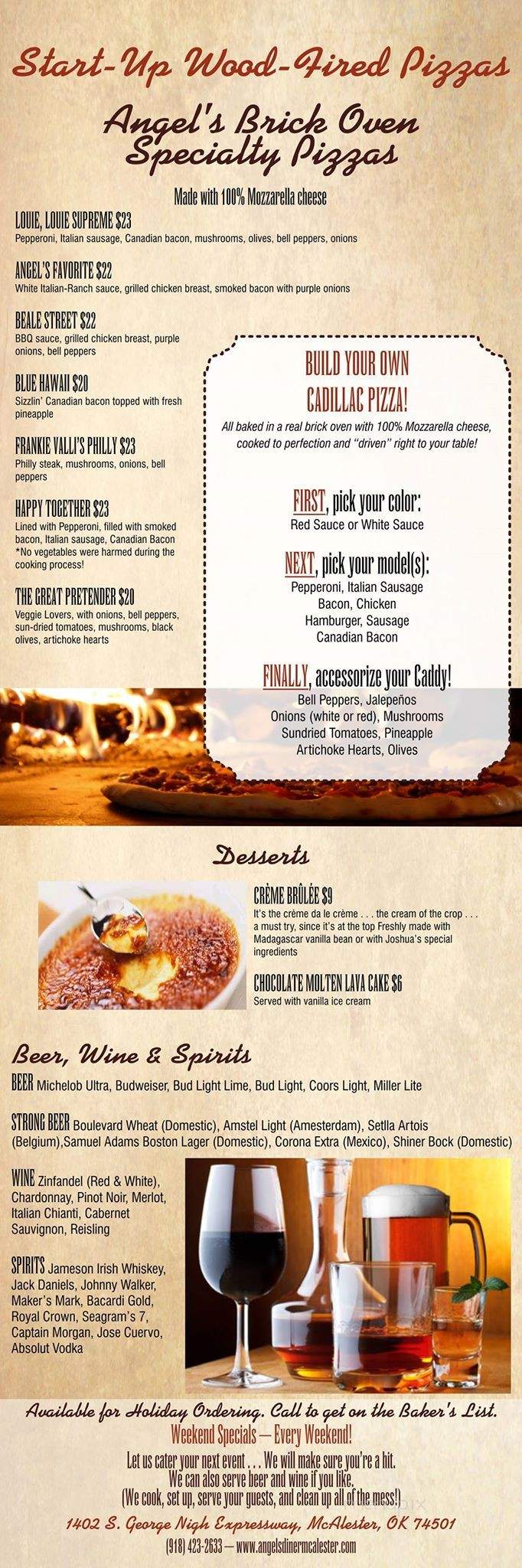 Angel's Diner - London, ON menu_pic