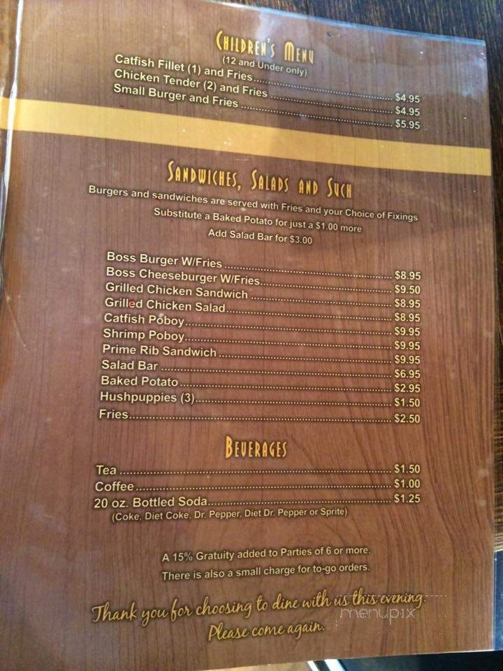 Wagon Wheel Restaurant - Cookstown, ON menu_pic