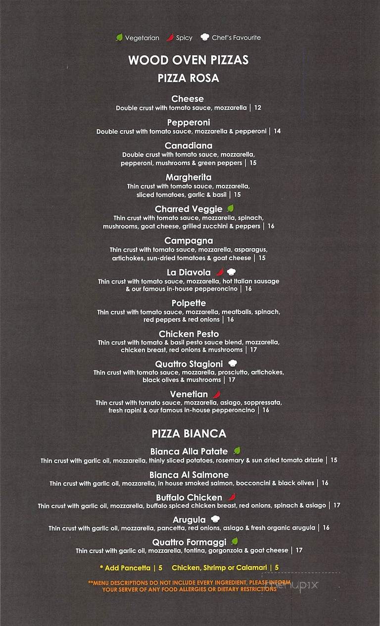 The Express Restaurant - Hamilton, ON menu_pic