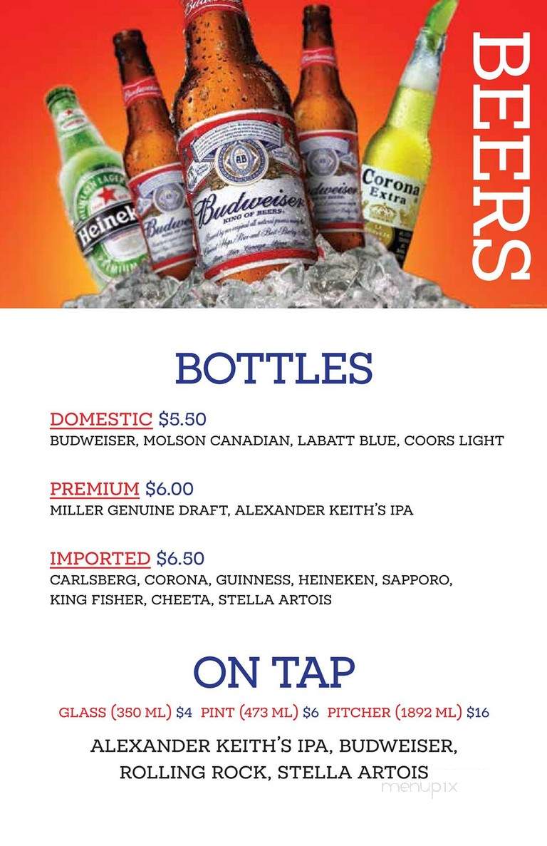 Kwality Sweets & Restaurant - Brampton, ON menu_pic