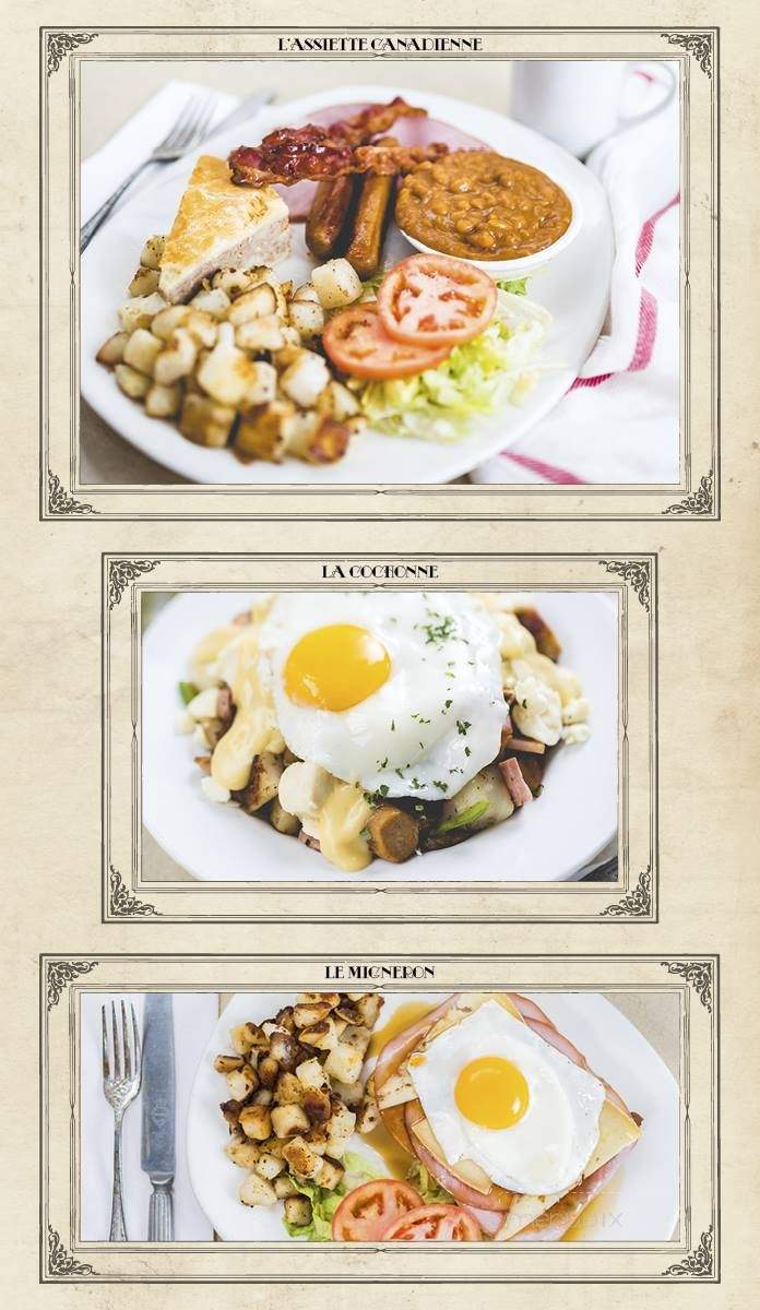 Buffet de L'Antiquaire - Quebec, QC menu_pic