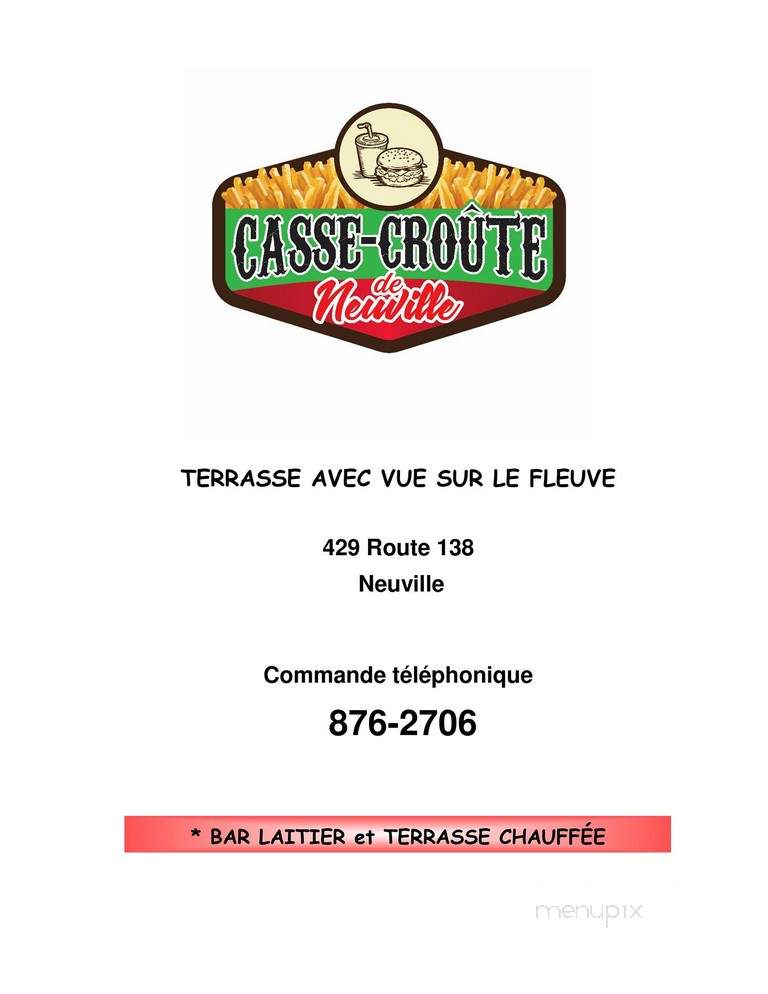 Casse-Croute de Neuville - Neuville, QC