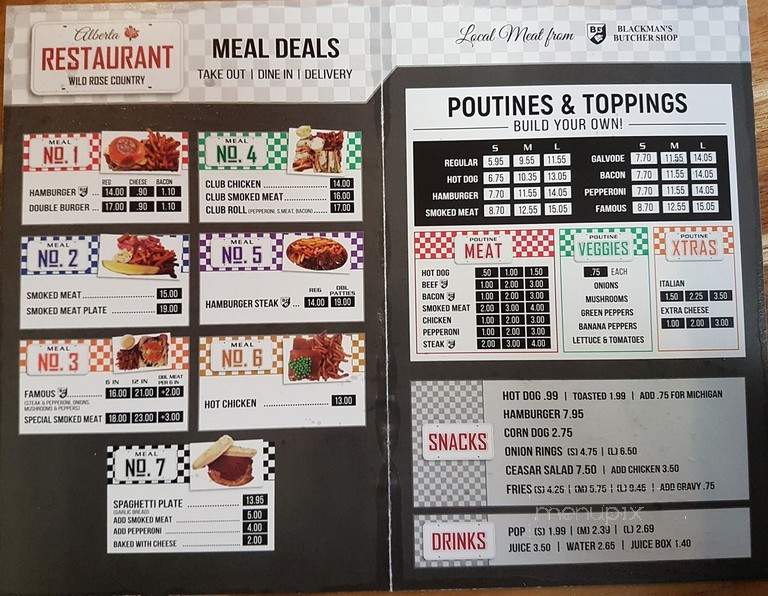 Wild Rose Restaurant - Coronation, AB menu_pic