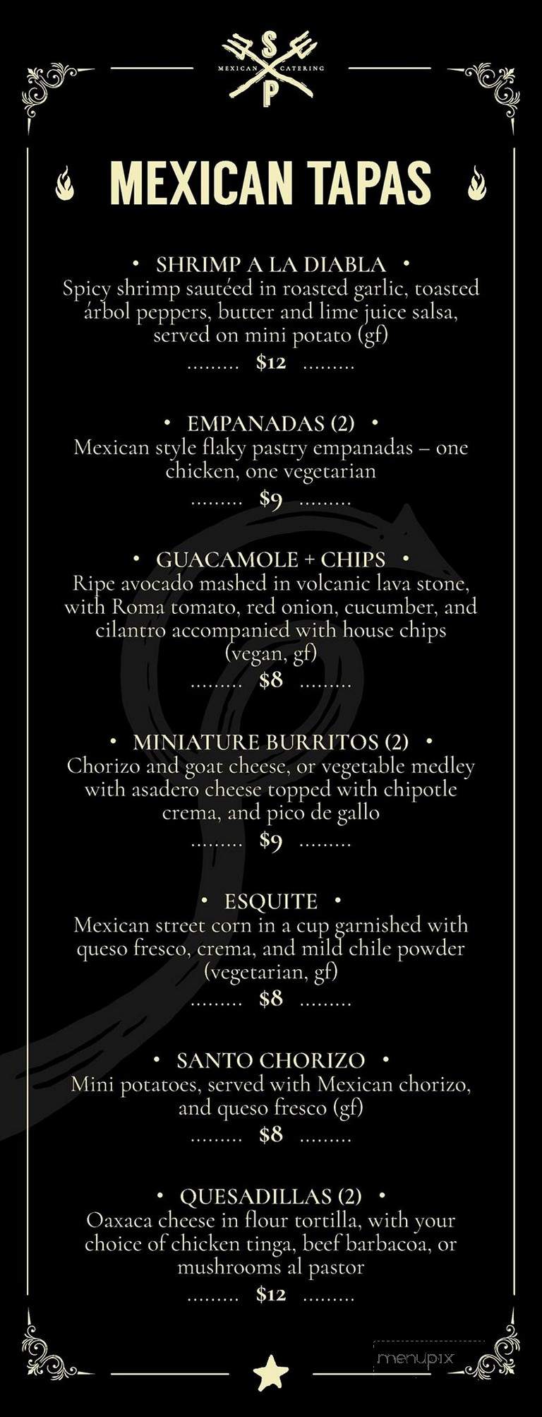Reposado Bar & Lounge - Toronto, ON menu_pic