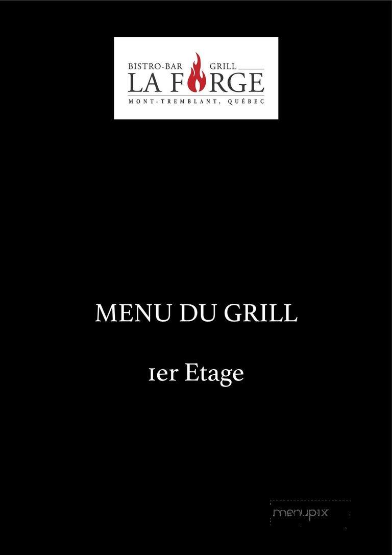 La Forge Bar & Grill - Mont-Tremblant, QC
