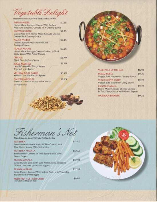 Tandoori Time - Maple, ON menu_pic