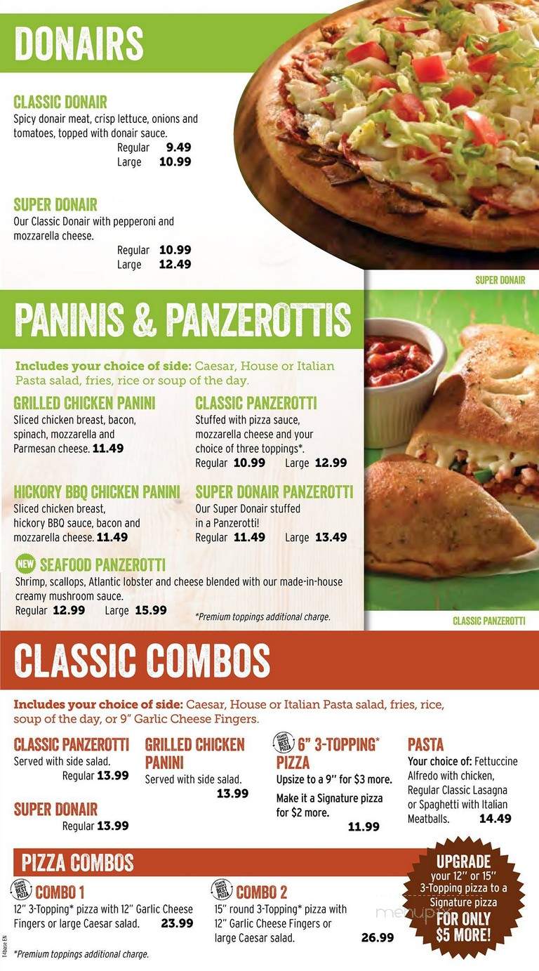 Pizza Delight - Saint John, NB menu_pic