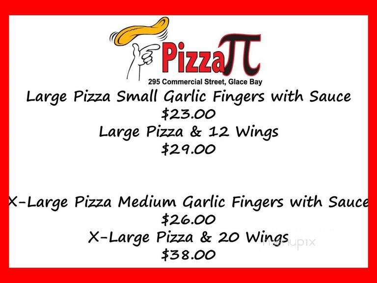 Chicken Shack - Cape Breton, NS menu_pic