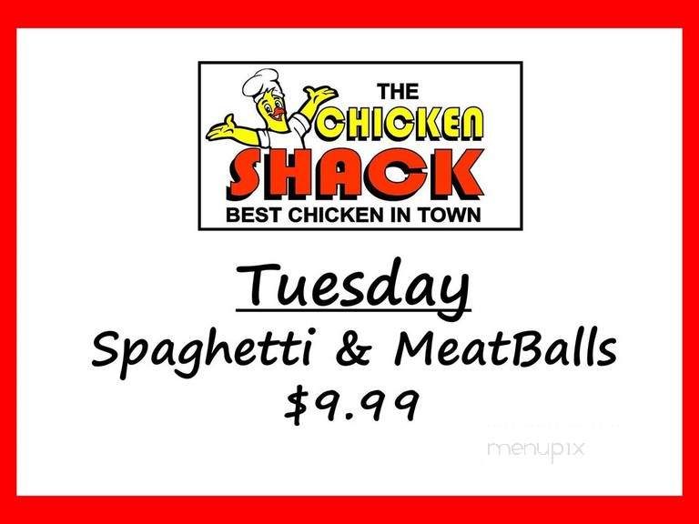 Chicken Shack - Cape Breton, NS menu_pic