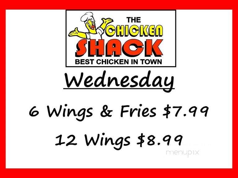 Chicken Shack - Cape Breton, NS menu_pic