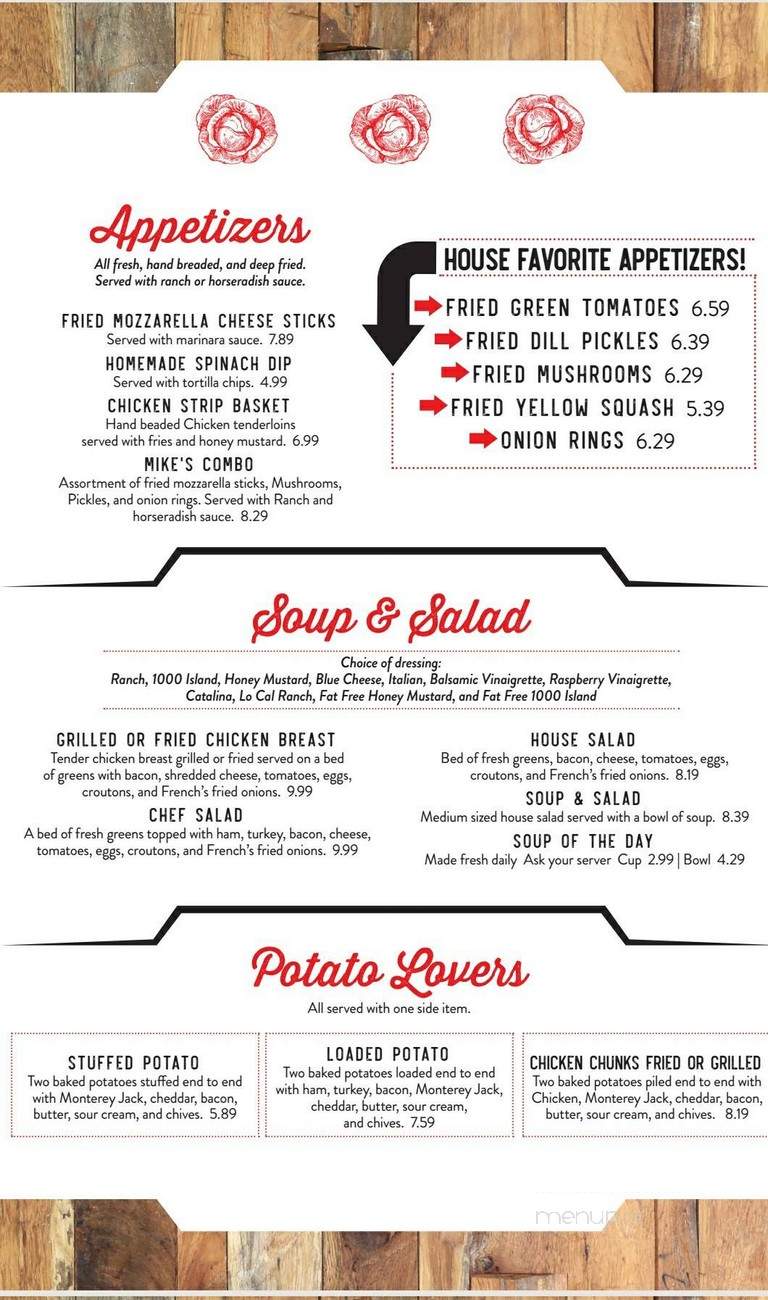 Mike's Family Restaurant - New Tecumseth, ON menu_pic