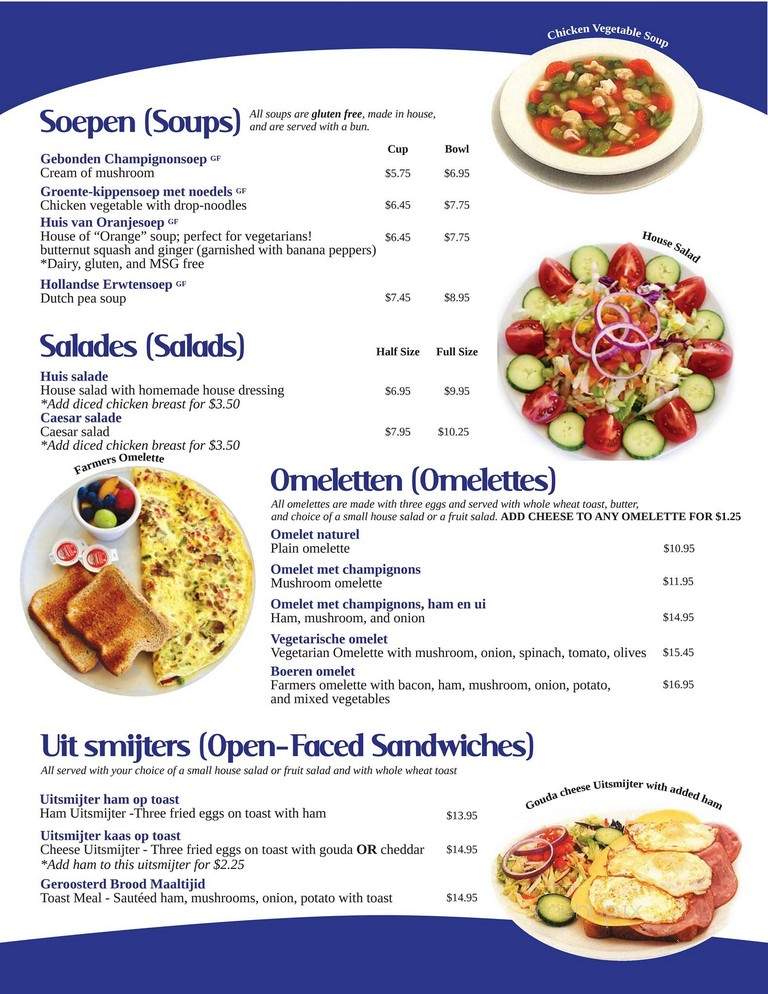 Pfanntastic Pannenkoek Haus - Calgary, AB menu_pic