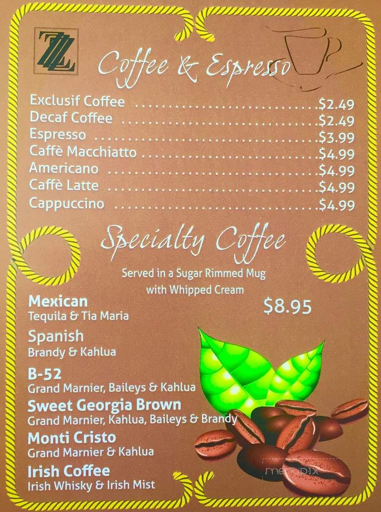 Zapata's Mexican Restaurant - Saint John's, NL menu_pic
