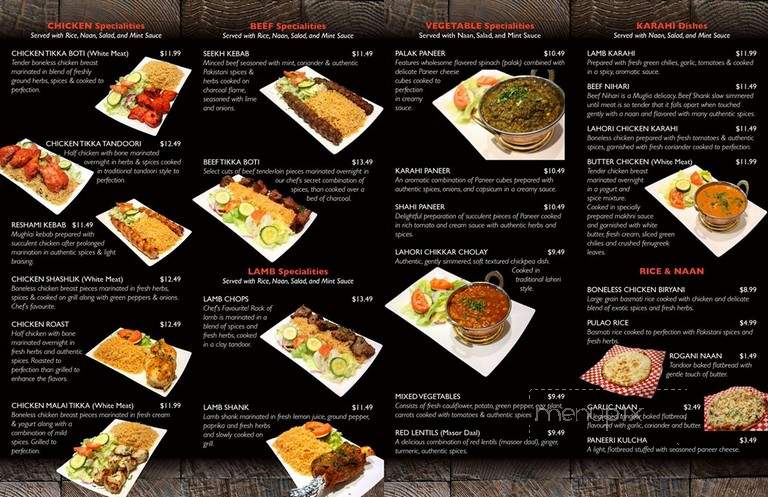 Mecca House Fine Greek Cusine - Mississauga, ON menu_pic
