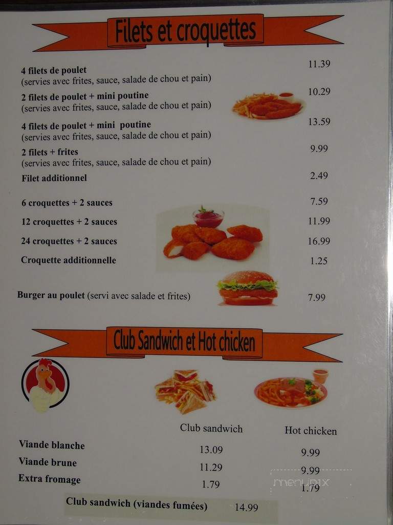 Pizza Maximum - La Baie, QC menu_pic