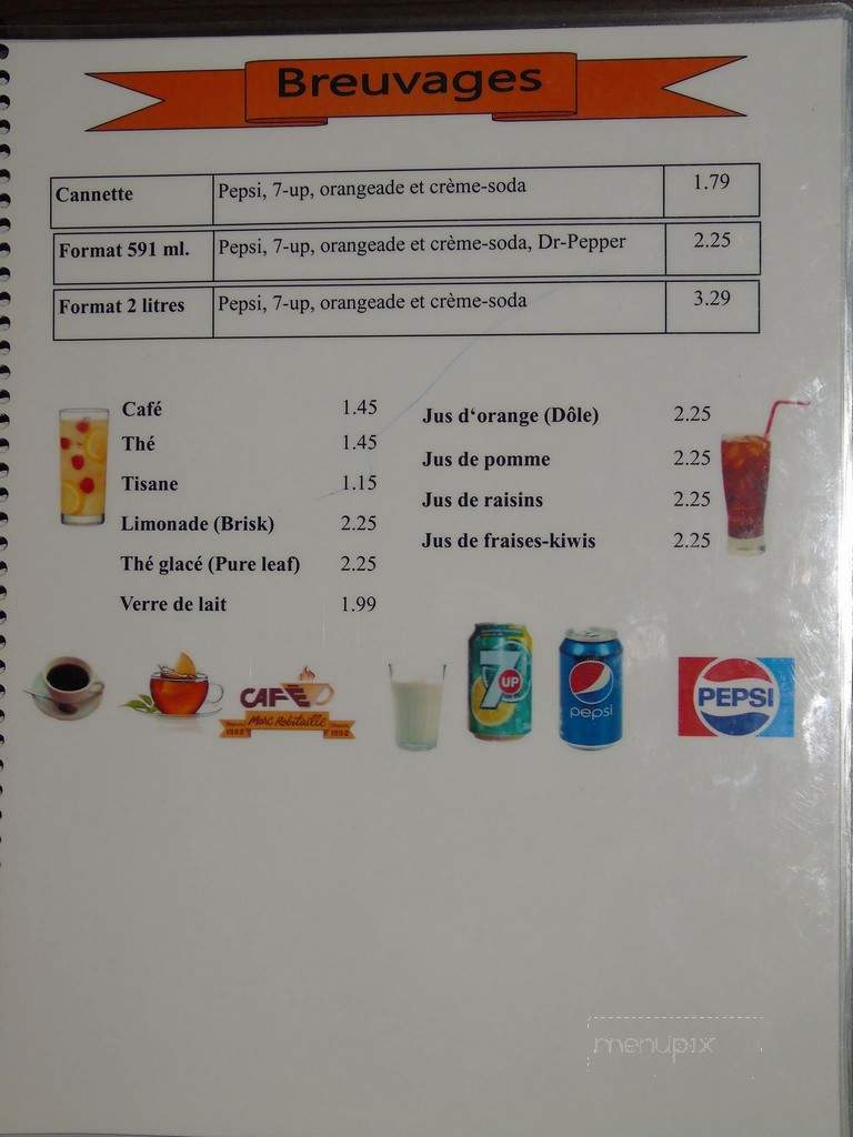 Pizza Maximum - La Baie, QC menu_pic