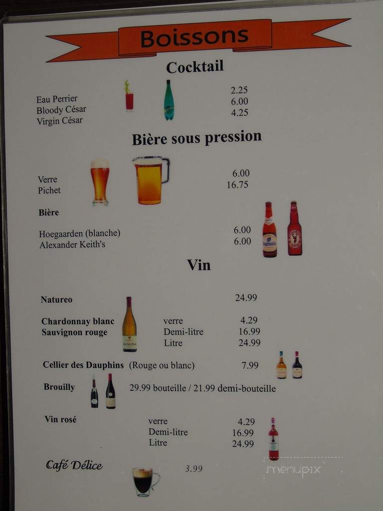 Pizza Maximum - La Baie, QC menu_pic