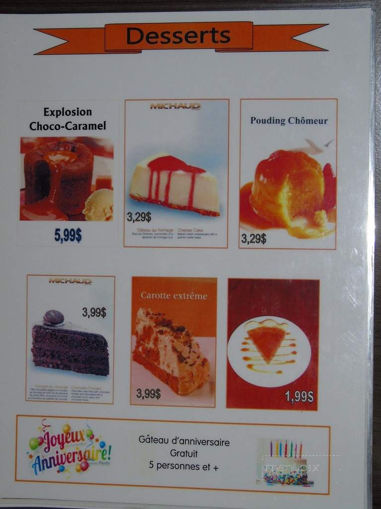 Pizza Maximum - La Baie, QC menu_pic