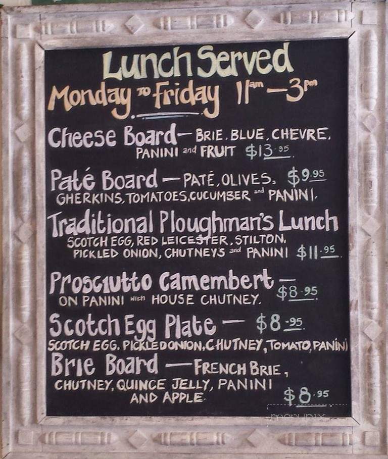 Mcleans Speciality Foods - Nanaimo, BC menu_pic