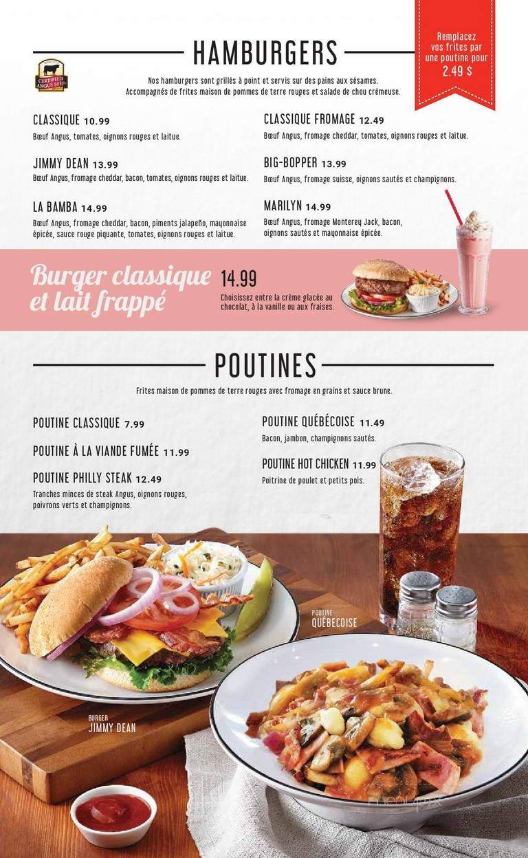 Nickels Grill & Bar - Laval, QC menu_pic