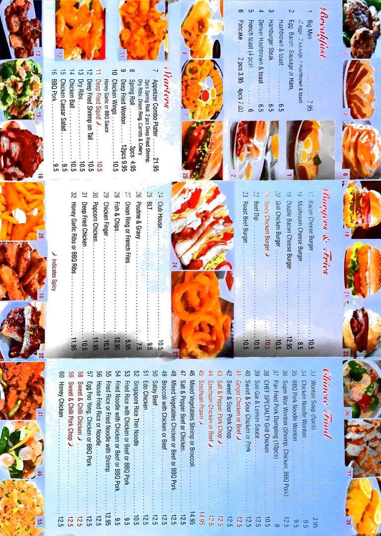 Ken's Restaurant - Nanton, AB menu_pic