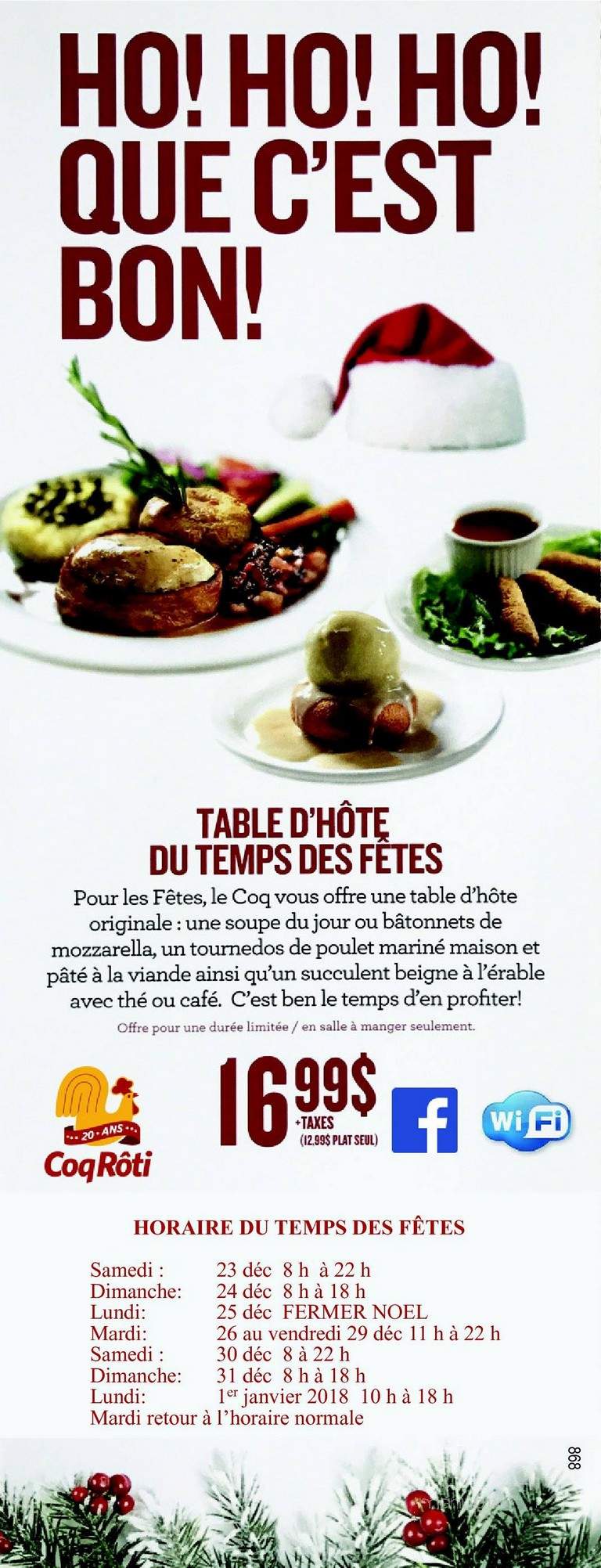 Coq Roti Chibougamau - Chibougamau, QC menu_pic