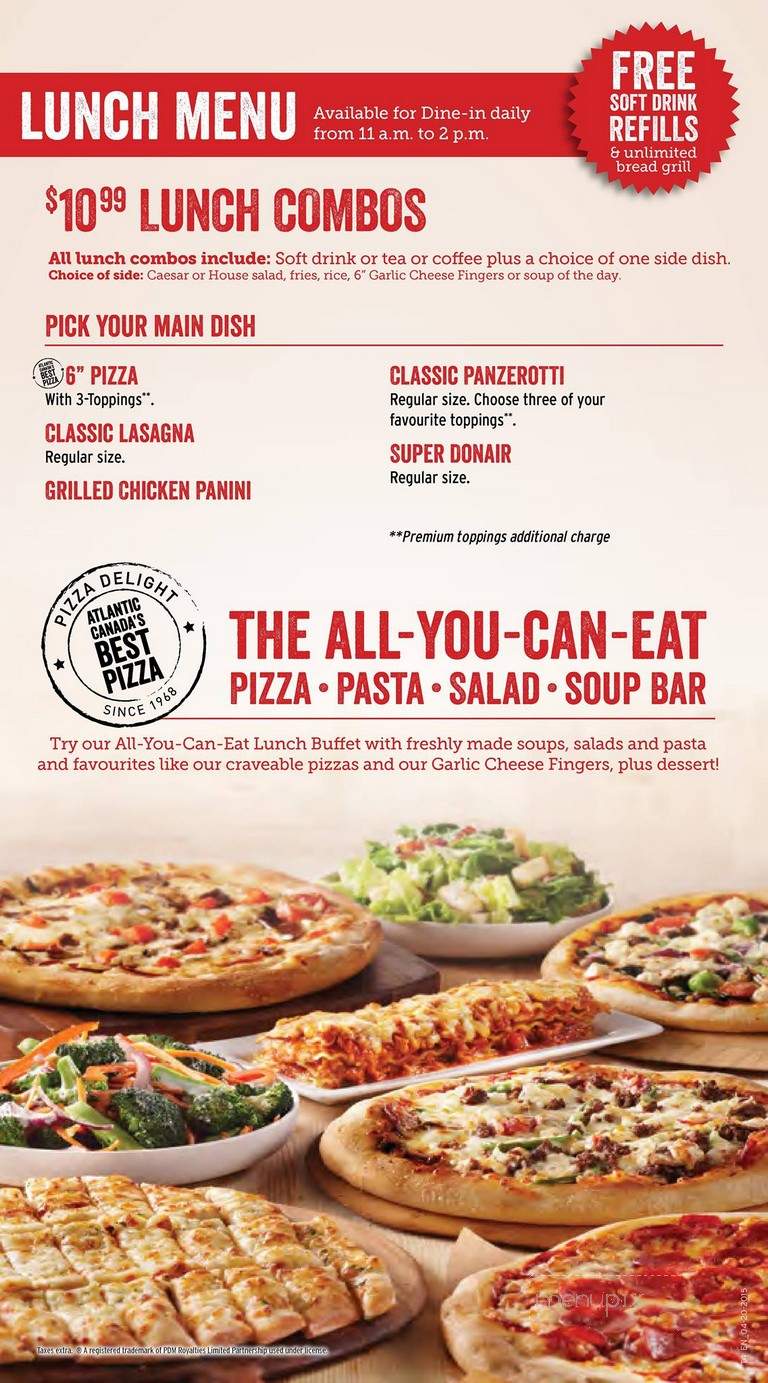 Pizza Delight - Saint John, NB