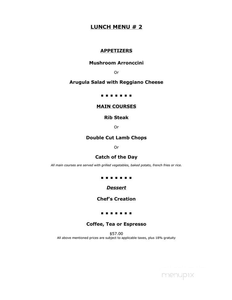Rib'N Reef Steakhouse - Montreal, QC menu_pic