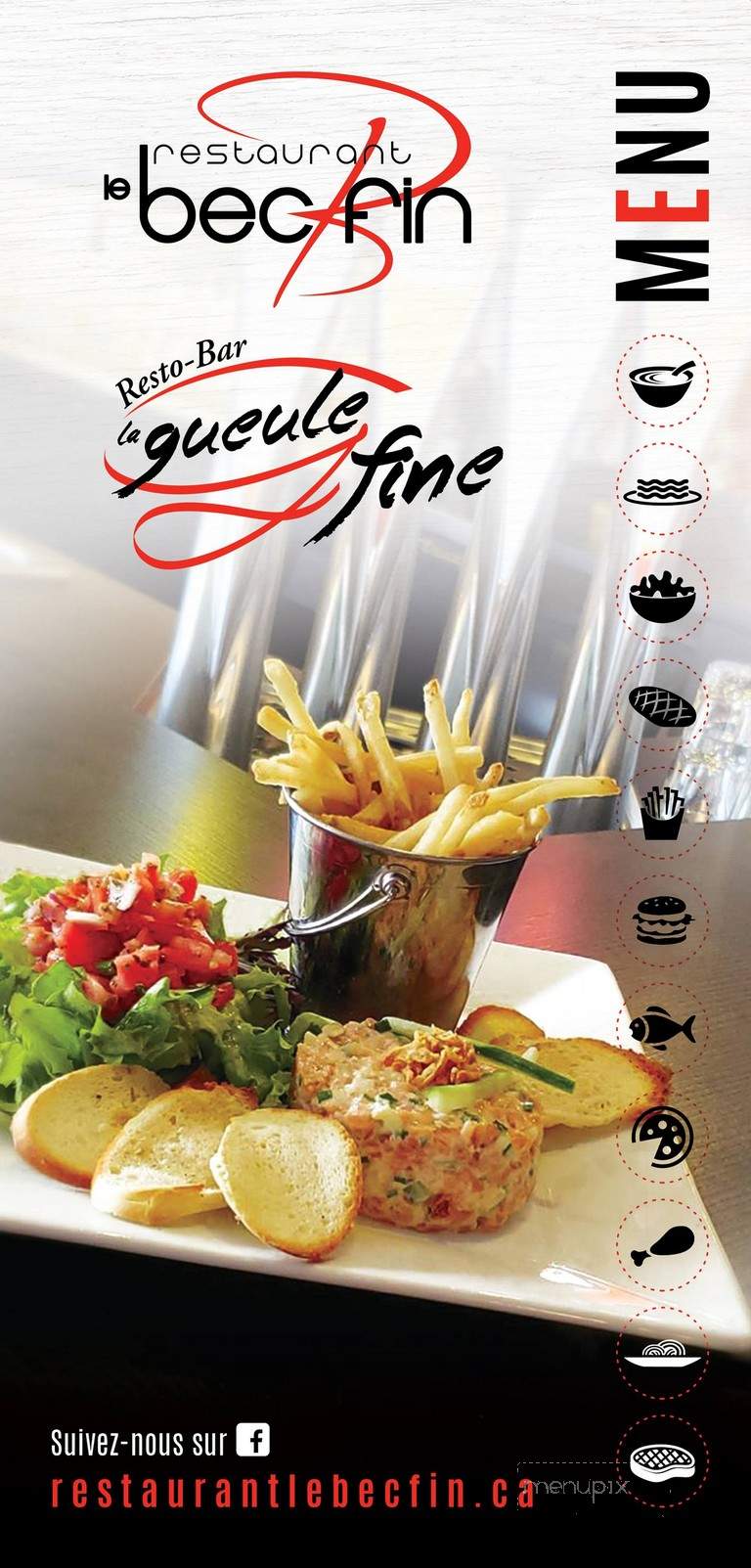 Restaurant Pizza Le Bec Fin - Saint-Georges, QC menu_pic