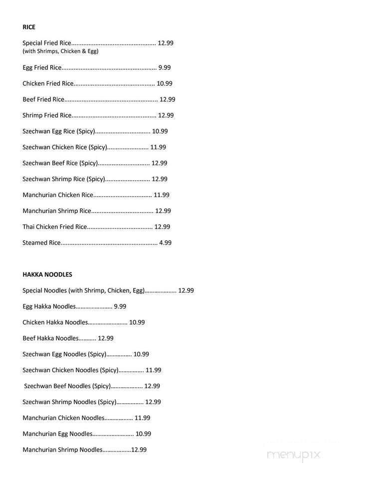Sahara & Salt & Pepper Restaurants - Mississauga, ON menu_pic