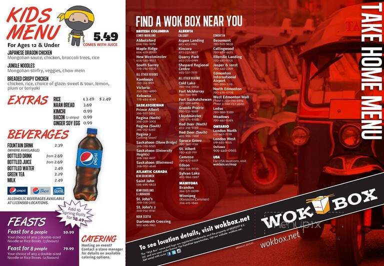 Wok Box - Langford, BC menu_pic