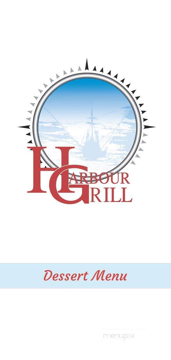 Harbour Grill - Campbell River, BC menu_pic