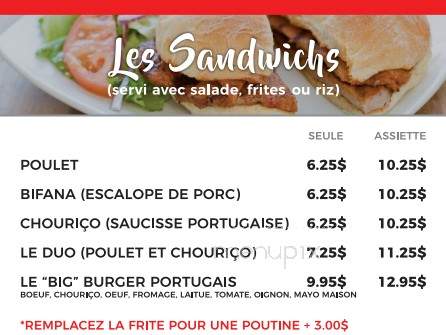 Restaurant Sawadee - Beloeil, QC menu_pic