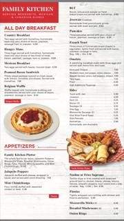 Family Kitchen - Leamington, ON menu_pic
