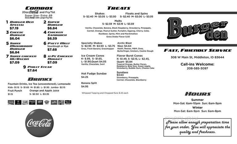 Jim's Burger Den - Middleton, ID menu_pic