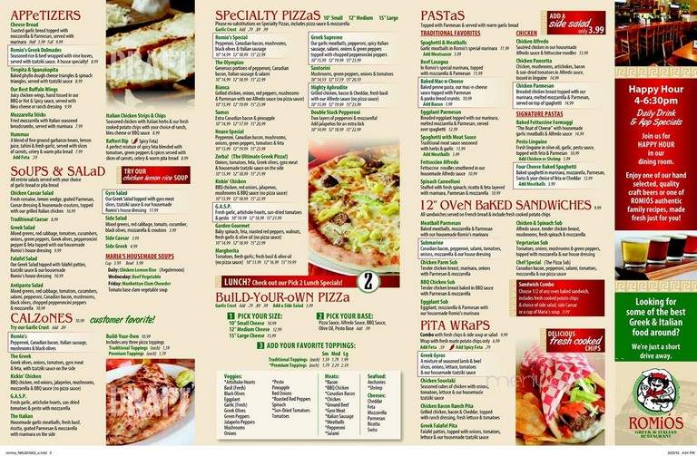 Romio's Pizza & Pasta - Boise, ID