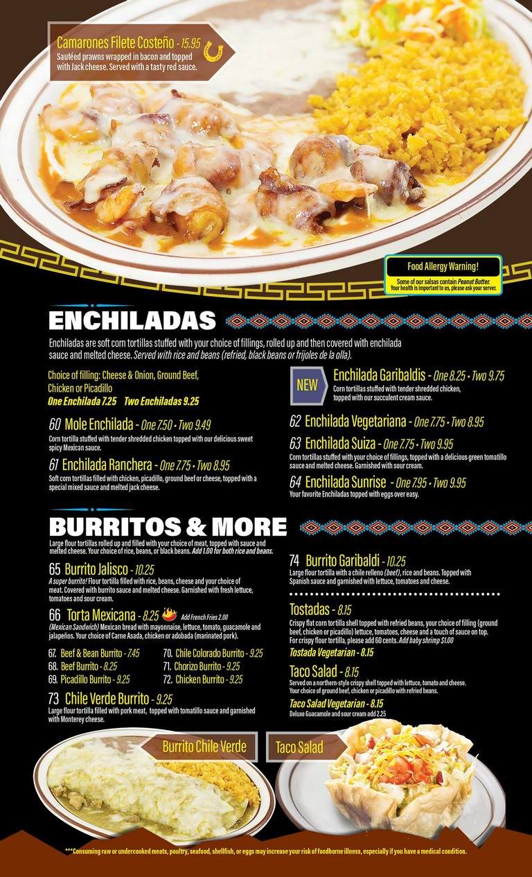 Garibaldi's - Twin Falls, ID menu_pic