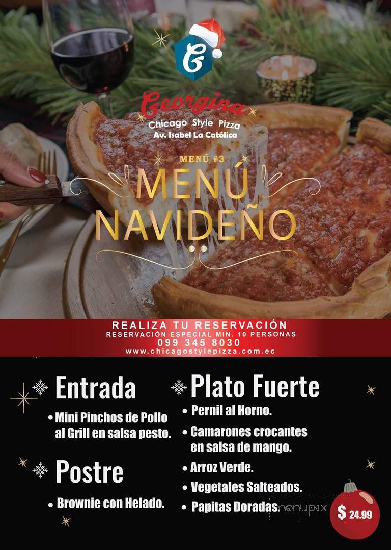 Giorgino's Pizza - Chicago, IL menu_pic
