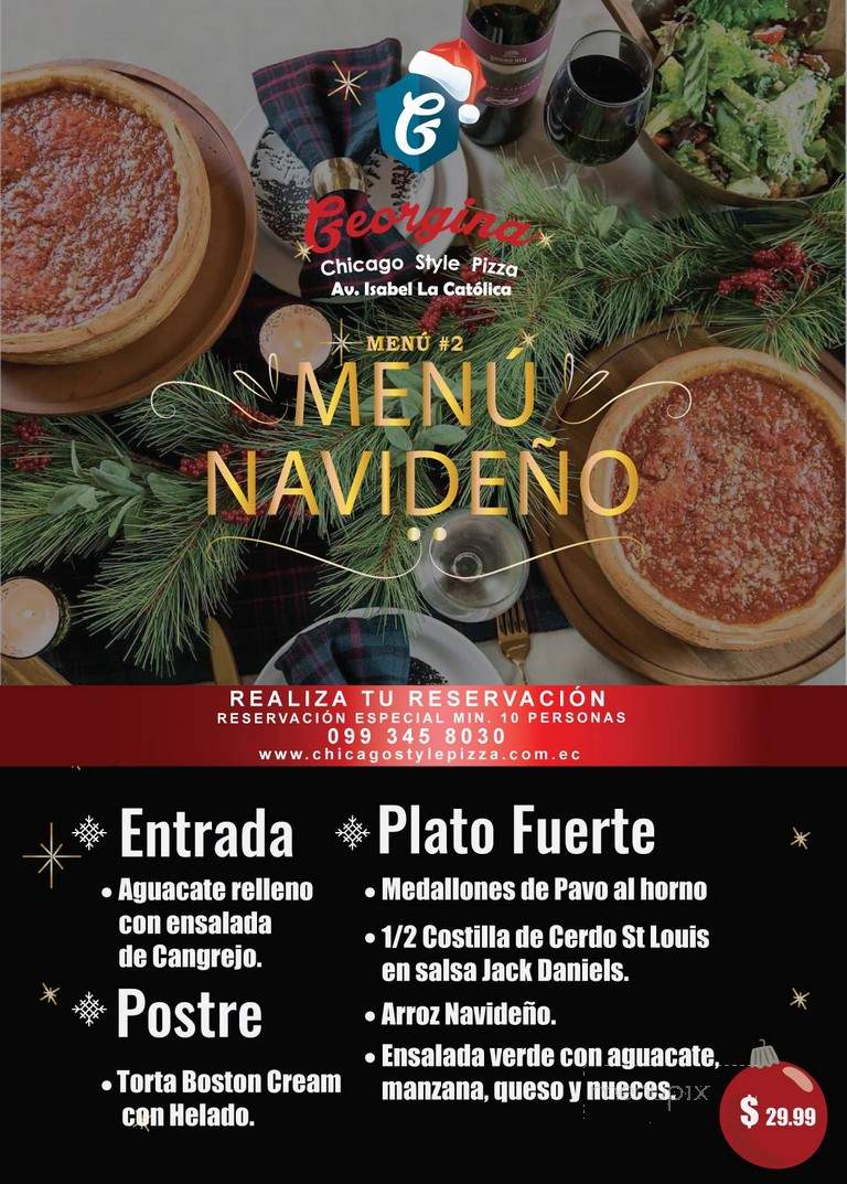 Giorgino's Pizza - Chicago, IL menu_pic