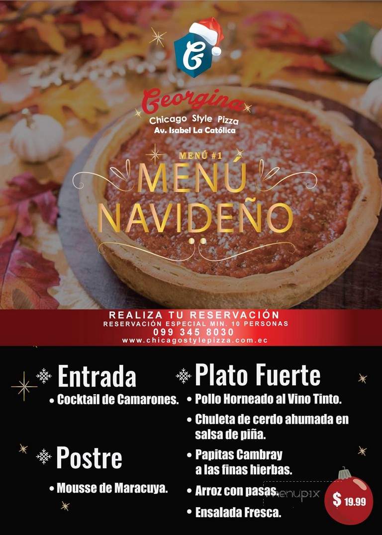 Giorgino's Pizza - Chicago, IL menu_pic