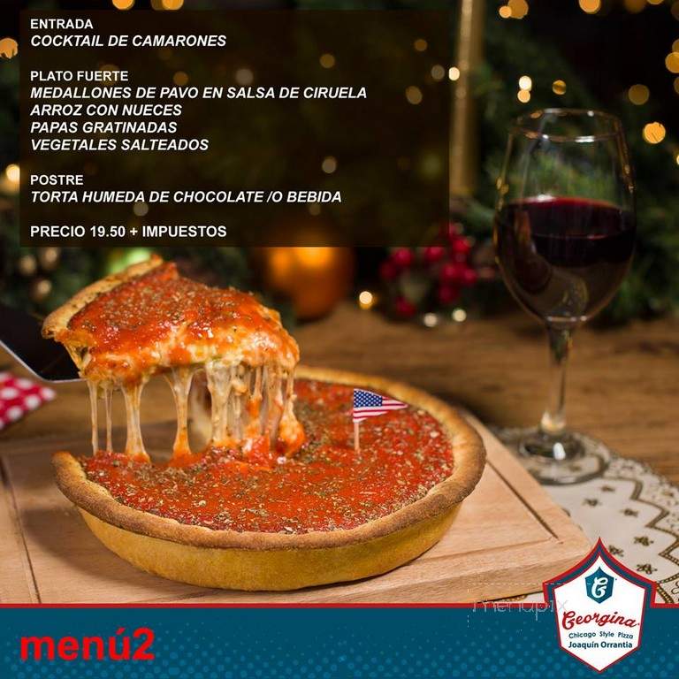 Giorgino's Pizza - Chicago, IL menu_pic