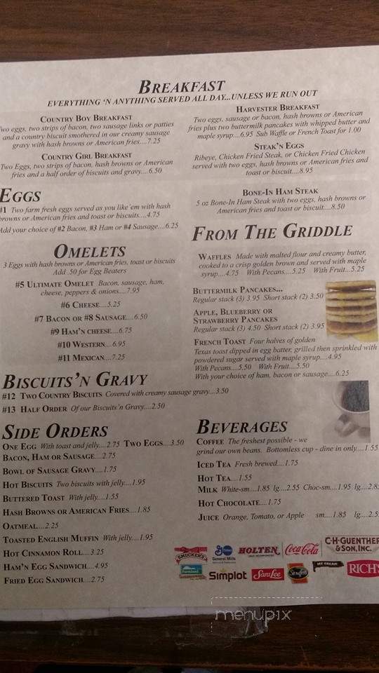 Hen House Restaurant - Mitchell, IL menu_pic