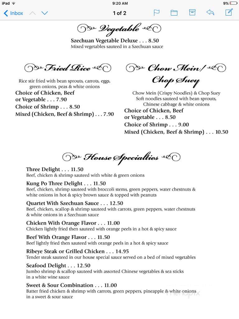 Jerry's Grill & Bar - Centralia, IL menu_pic
