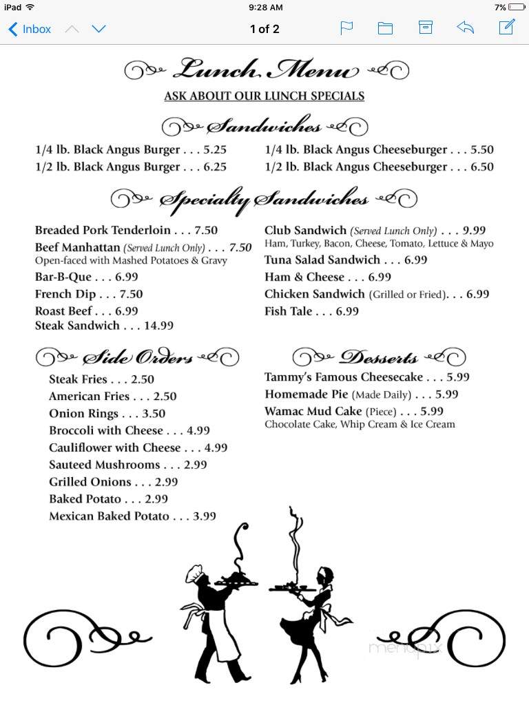 Jerry's Grill & Bar - Centralia, IL menu_pic